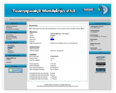 TS-Webadmin 1.1
