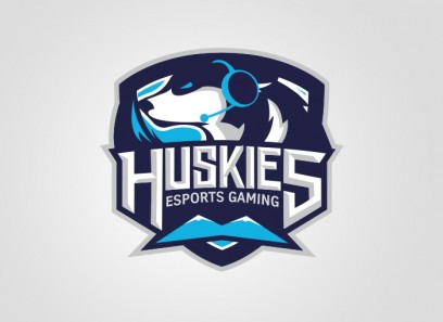 Huskies Clan Logo(Vektor)/Spielerrahmen/T-Shirt
