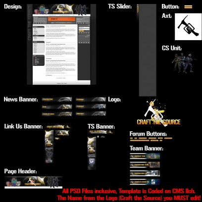 Full Ilch Clan Template with all PSD Files